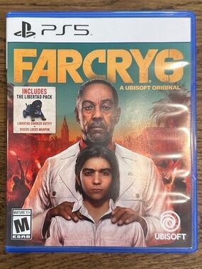 NEW PS5 Game FarCry 6 with The Libertad Pack in Box